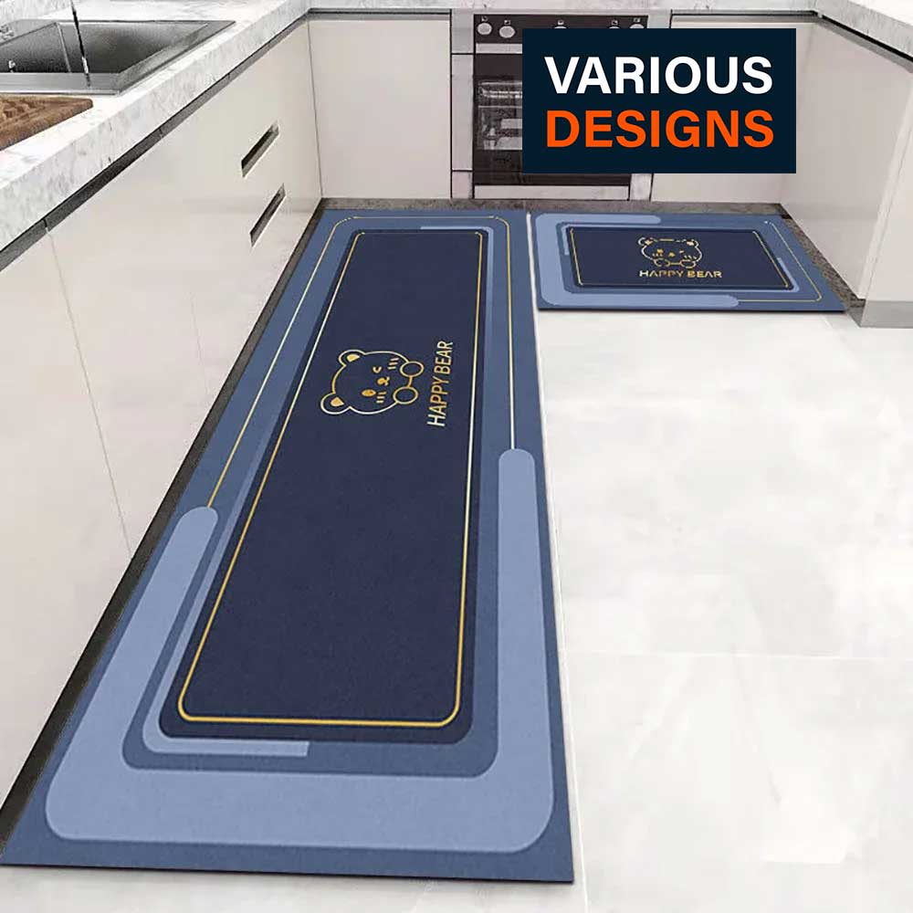 Soft Anti-Slip Kitchen Floor Mat, Carpet– Washable Long Hallway and Bedroom Rugs for Home Décor - Loovy #