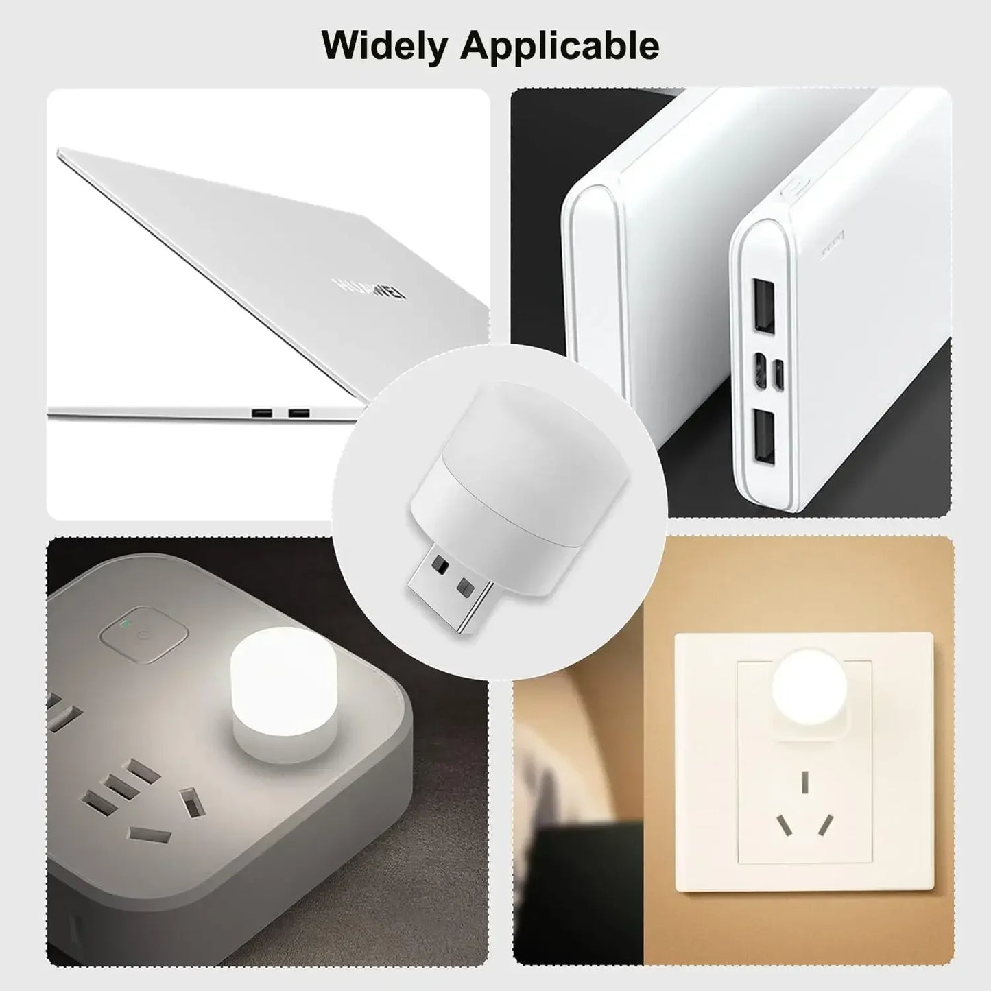 Mini USB Plug-in Night Light – Compact and Eye-Friendly Lighting Solution - Loovy #
