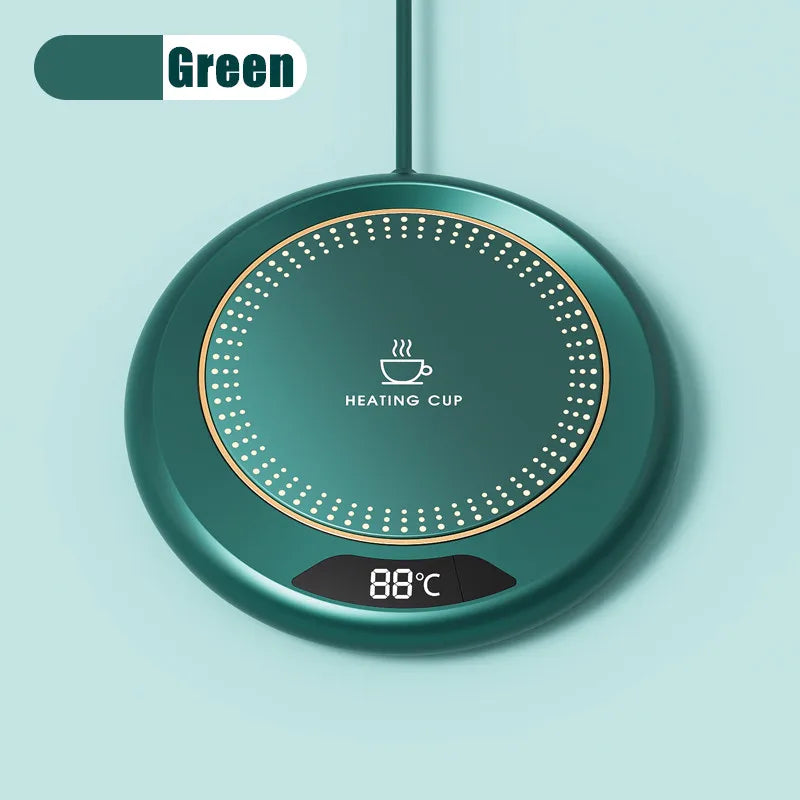 Thermostatic Heating Coaster - Keeps Drinks Warm with 3-Speed Control - Loovy #