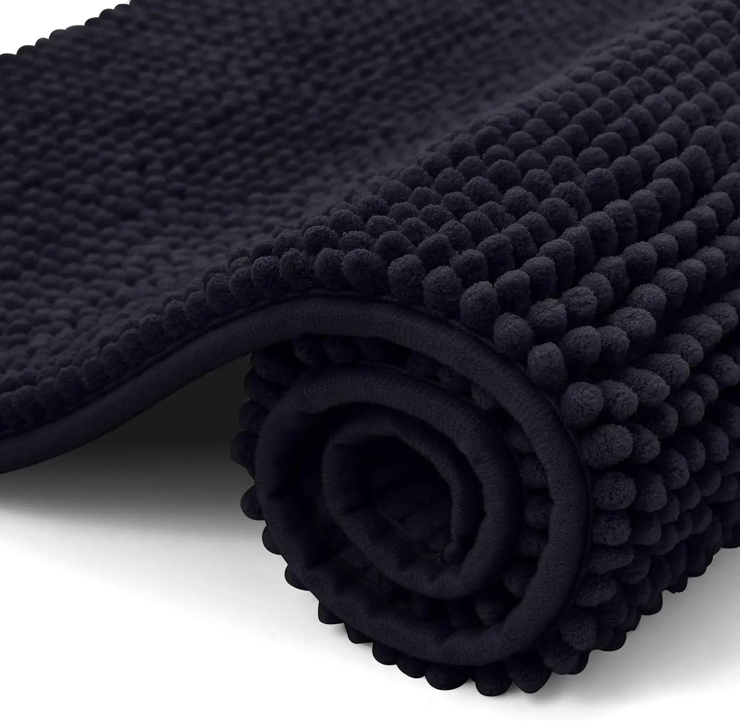 Chenille Bathroom Rug – Soft, Absorbent, and Non-Slip Bath Mat - Loovy #