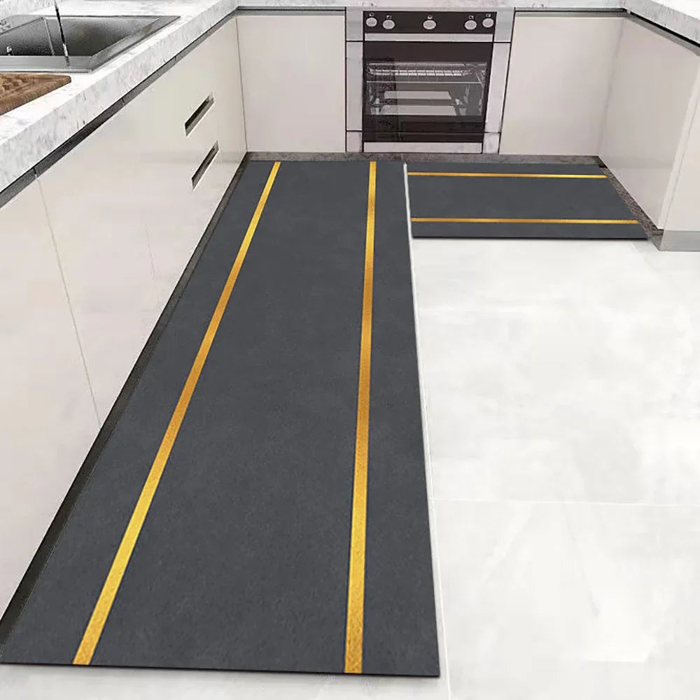Soft Anti-Slip Kitchen Floor Mat, Carpet– Washable Long Hallway and Bedroom Rugs for Home Décor - Loovy #