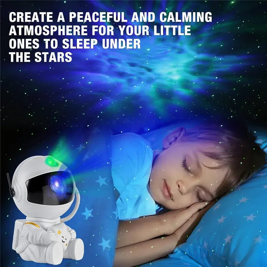 Astronaut Galaxy Star Projector – Transform Your Room into a Starry Sky - Loovy #