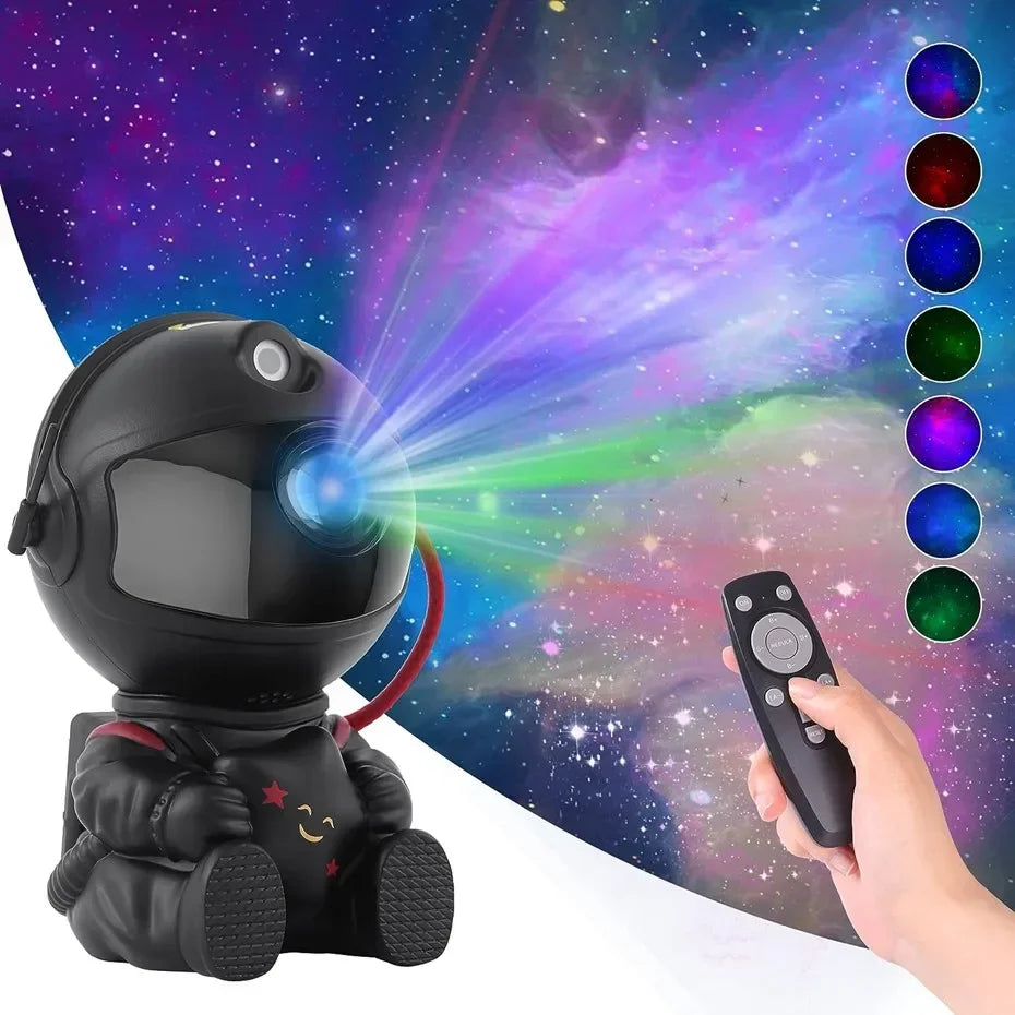Astronaut Galaxy Star Projector – Transform Your Room into a Starry Sky - Loovy #