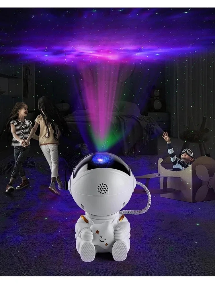 Astronaut Galaxy Star Projector – Transform Your Room into a Starry Sky - Loovy #