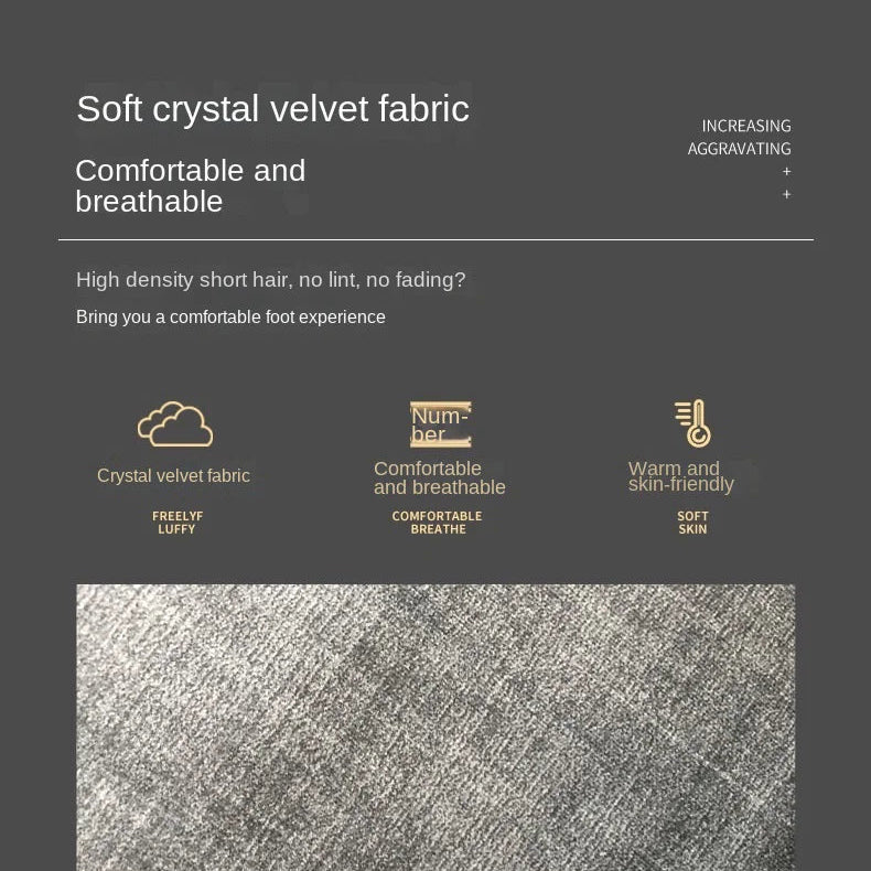 Modern Geometric Line Carpet – Crystal Velvet Mat for Living Room, Bedroom, and More - Loovy #
