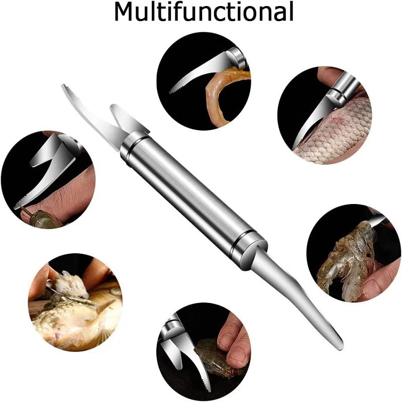 Multifunctional Shrimp Peeling Tool – Fast and Efficient Seafood Prep - Loovy #