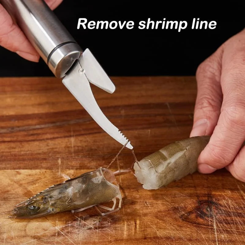 Multifunctional Shrimp Peeling Tool – Fast and Efficient Seafood Prep - Loovy #