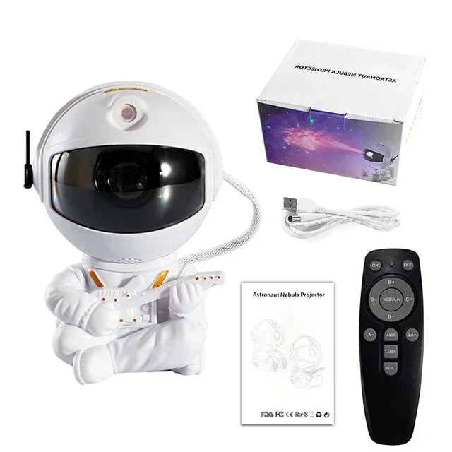 Astronaut Galaxy Star Projector – Transform Your Room into a Starry Sky - Loovy #