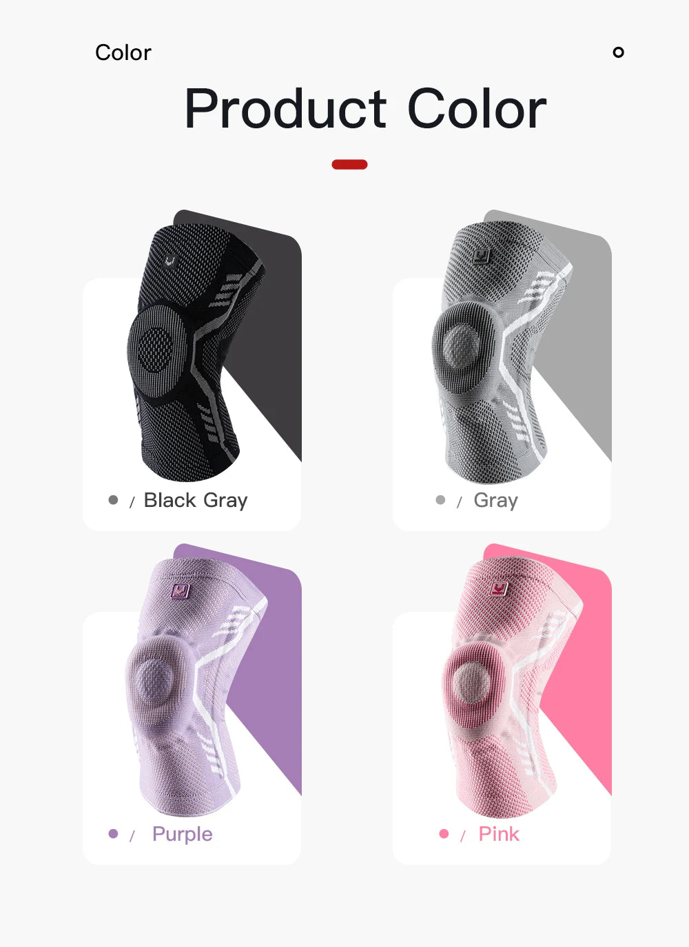 Professional Knee Support Brace for Seniors & Athletes - Compression Patella Sleeve with Shock-Absorbing Silicone | Arthritis & Sports Injury Relief