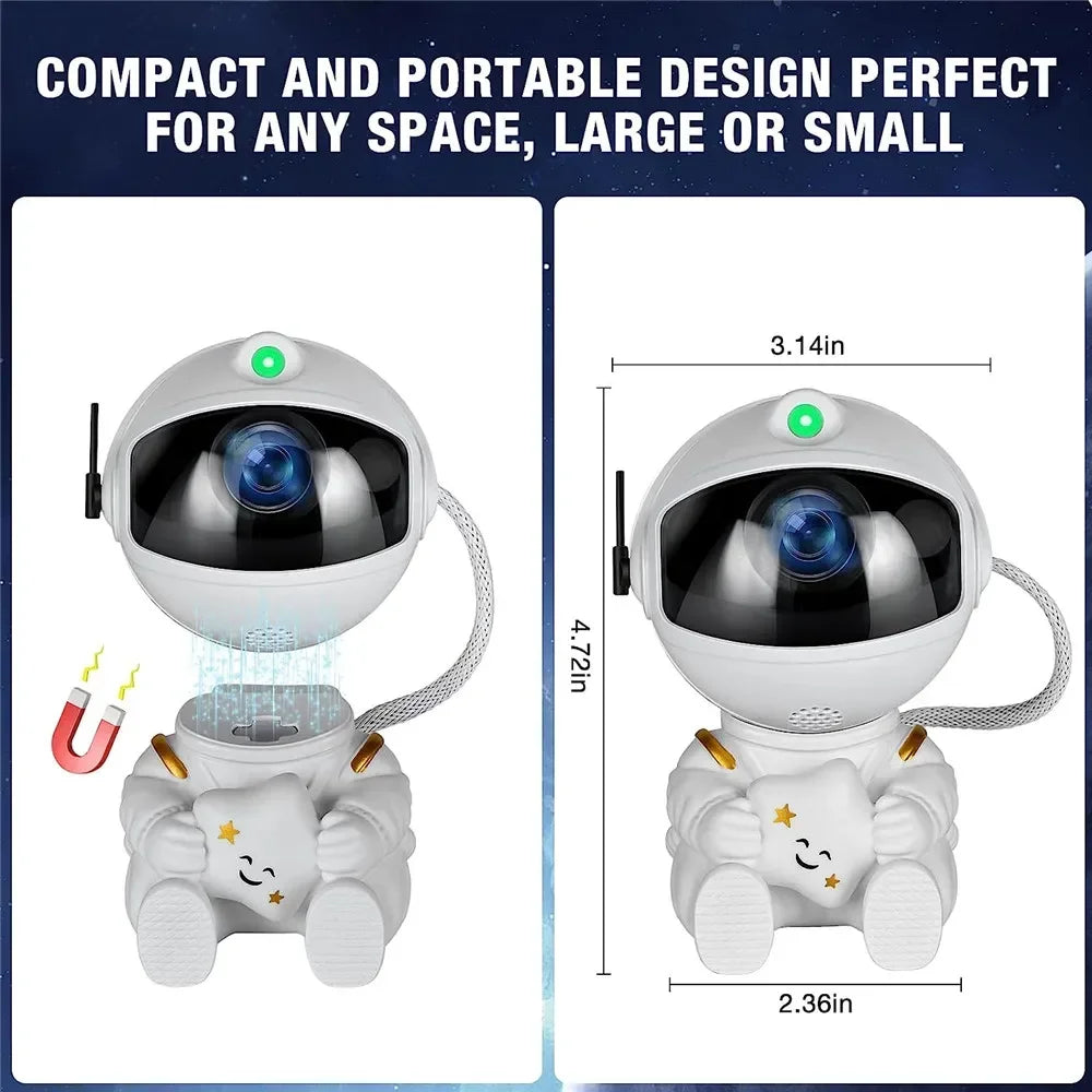 Astronaut Galaxy Star Projector – Transform Your Room into a Starry Sky - Loovy #