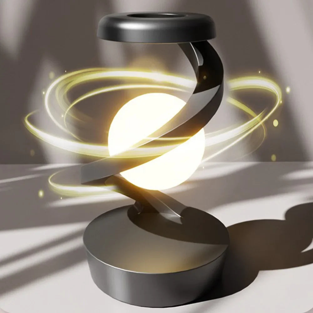 3D Levitating Ball Lamp with Wireless Phone Charger - Loovy #