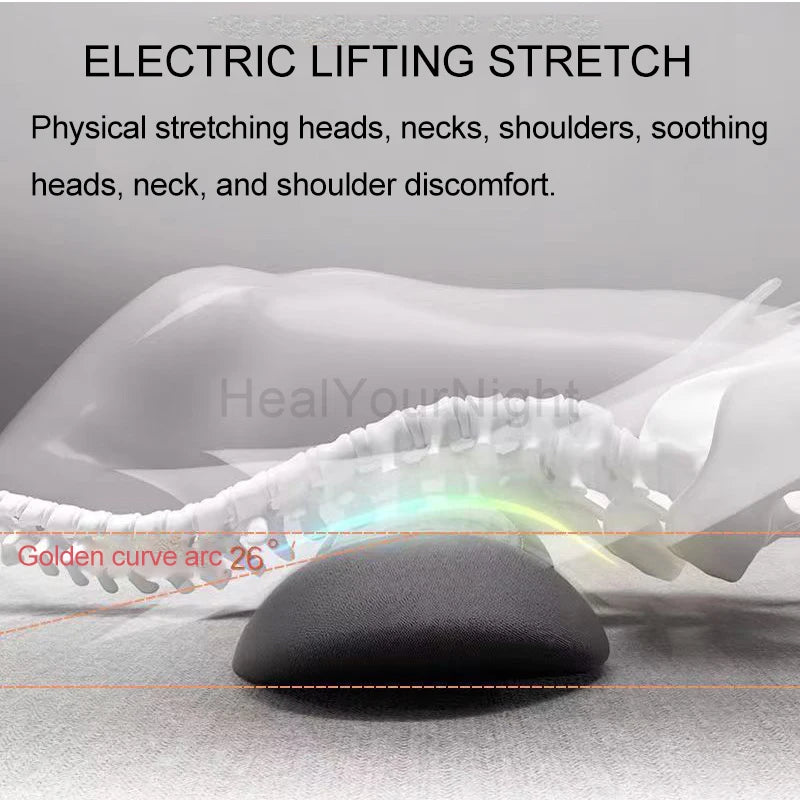 Electric Waist Support Massage Pillow – Pain Relief and Sleep Comfort - Loovy #
