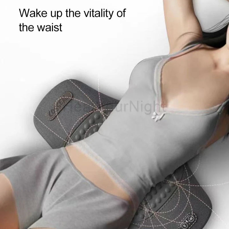 Electric Waist Support Massage Pillow – Pain Relief and Sleep Comfort - Loovy #