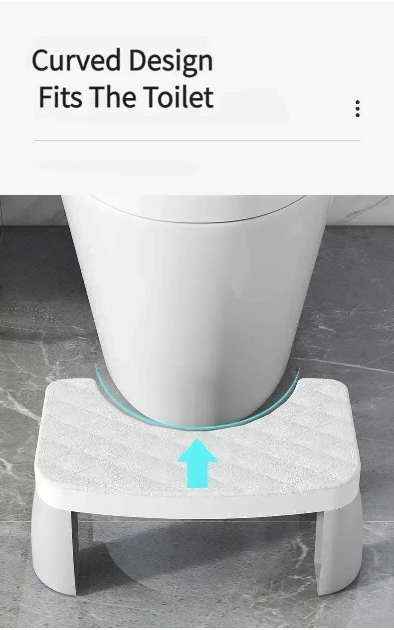 Waterproof Squatty Potty Toilet Stool – Comfort and Stability for All Ages - Loovy #