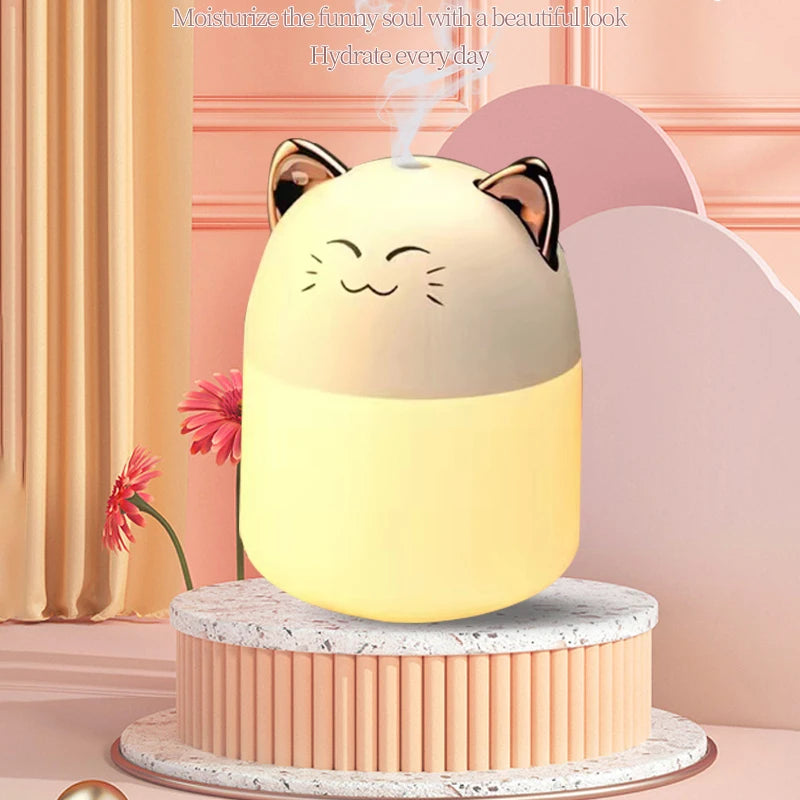 Adorable Mini Pet Humidifier: Enhance Your Space with Style and Comfort - Loovy #