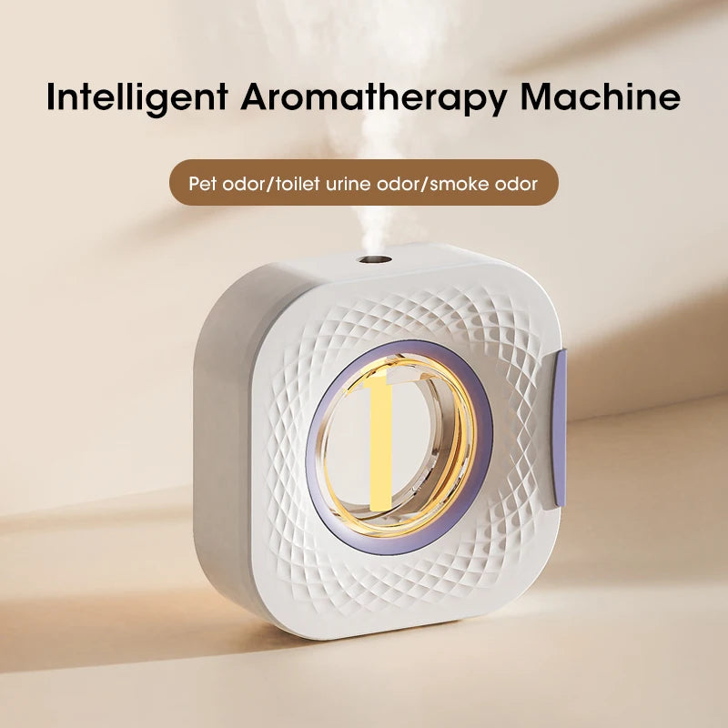 60㎡ Oil Aromatherapy Diffuser – Wall-Mounted & Desktop Air Purifying Machine with Colorful Night Light - Loovy #