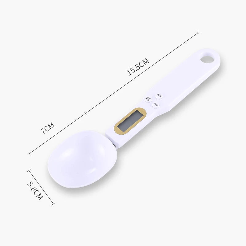 High Precision Digital Spoon Scale - 500g/0.1g for Baking, Coffee & More - Loovy #