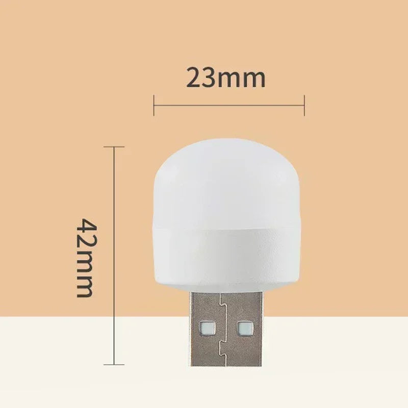 Mini USB Plug-in Night Light – Compact and Eye-Friendly Lighting Solution - Loovy #