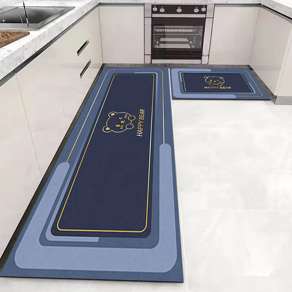 Soft Anti-Slip Kitchen Floor Mat, Carpet– Washable Long Hallway and Bedroom Rugs for Home Décor - Loovy #