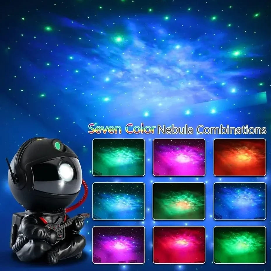 Astronaut Galaxy Star Projector – Transform Your Room into a Starry Sky - Loovy #