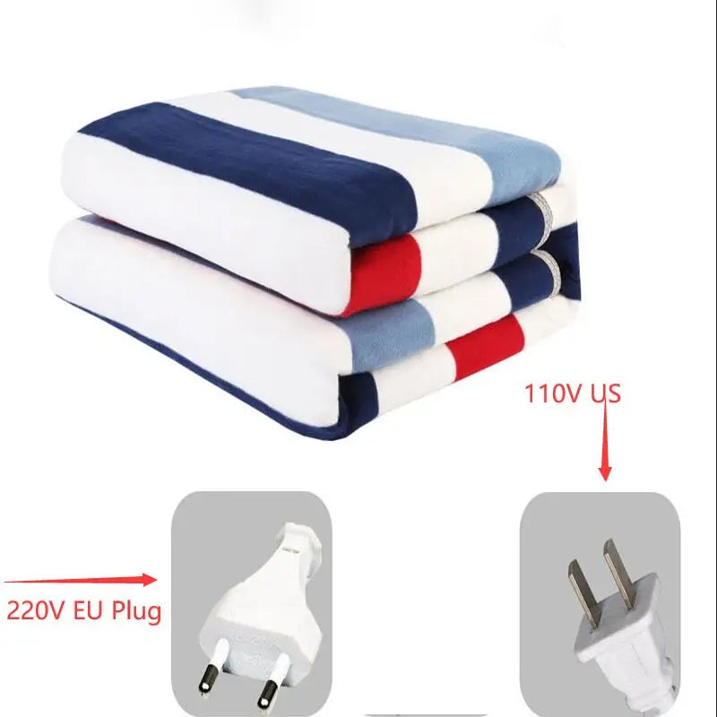 110-220V Electric Heated Blanket – Smart Control Thermal Blanket for Winter Comfort - Loovy #