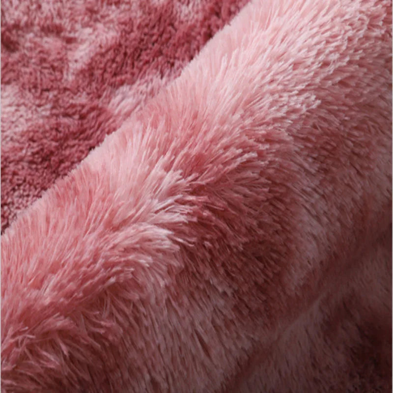 Fluffy Non-Slip Carpet – Modern Bedroom & Living Room Rug for Home Décor - Loovy #