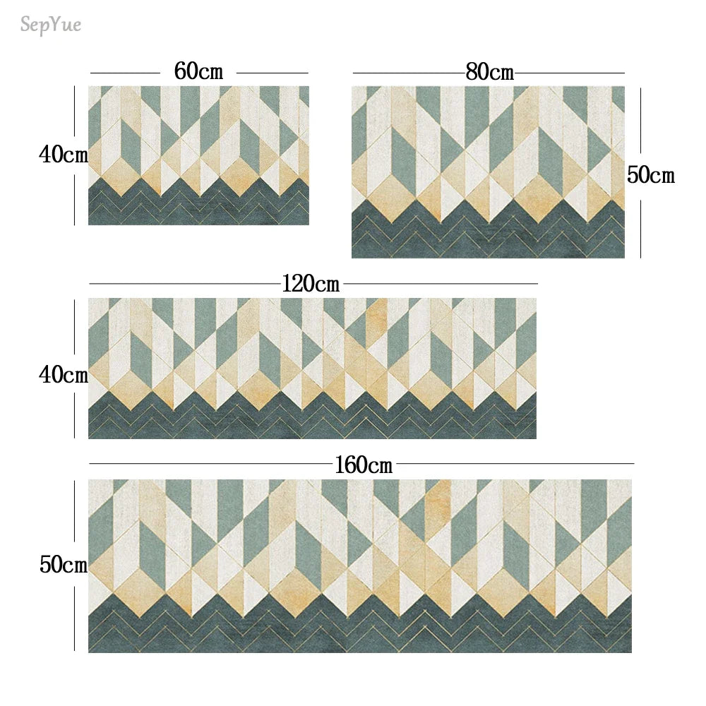 Soft Anti-Slip Kitchen Floor Mat, Carpet– Washable Long Hallway and Bedroom Rugs for Home Décor - Loovy #