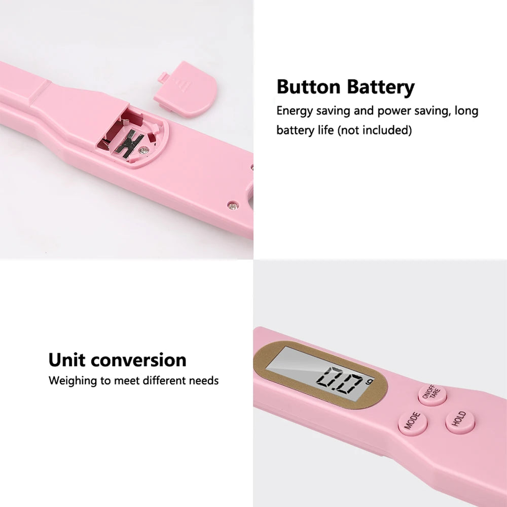 High Precision Digital Spoon Scale - 500g/0.1g for Baking, Coffee & More - Loovy #