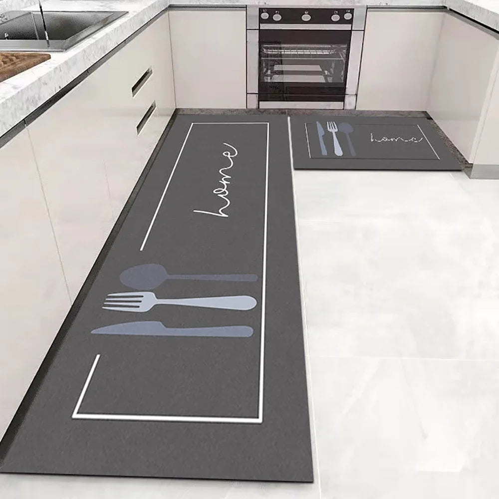 Soft Anti-Slip Kitchen Floor Mat, Carpet– Washable Long Hallway and Bedroom Rugs for Home Décor - Loovy #