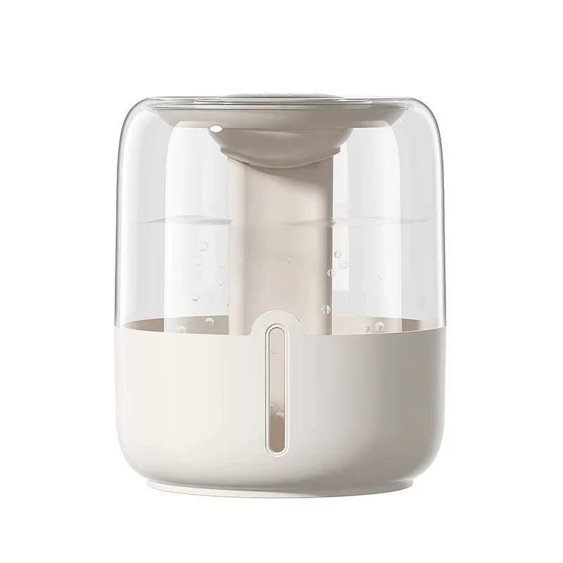 USB-Powered 6.8L Quiet Dual Spray Humidifier with Night Light - Loovy #