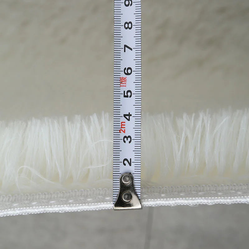 Fluffy Non-Slip Carpet – Modern Bedroom & Living Room Rug for Home Décor - Loovy #