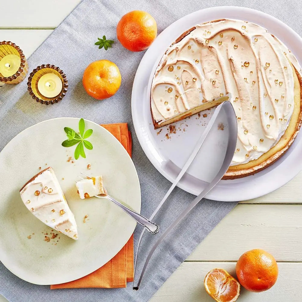 Effortless Cake Slicer & Server - Cut, Serve & Impress in One Go - Loovy #
