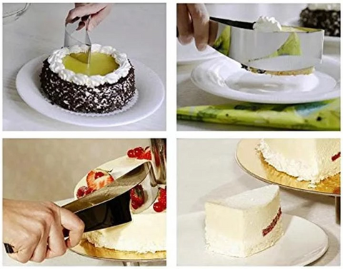 Effortless Cake Slicer & Server - Cut, Serve & Impress in One Go - Loovy # 