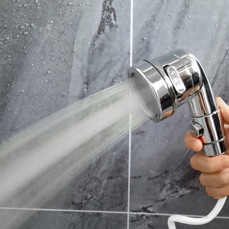 3-Way Faucet Diverter with Shower Head - Multi-Function for Salon & Home - Loovy # 