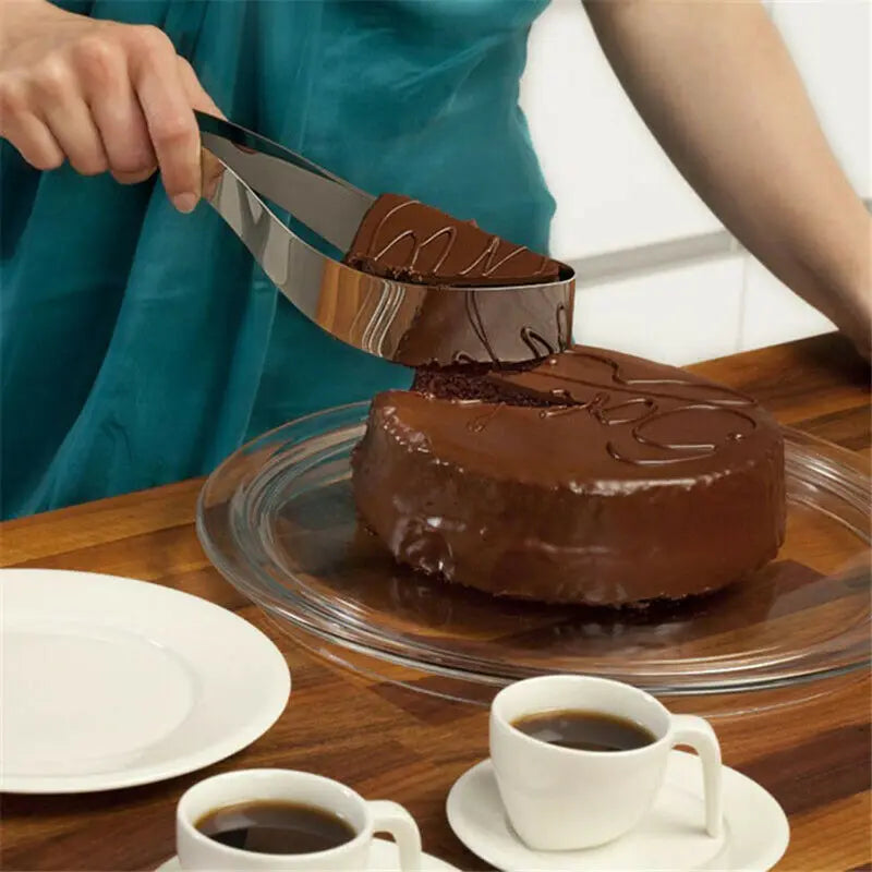 Effortless Cake Slicer & Server - Cut, Serve & Impress in One Go - Loovy # 
