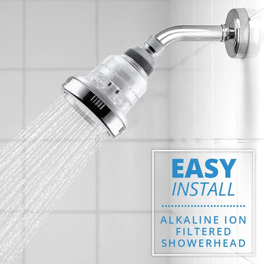 3-in-1 Rainfall Shower Head with Filter - High Pressure & Water-Saving - Loovy # 