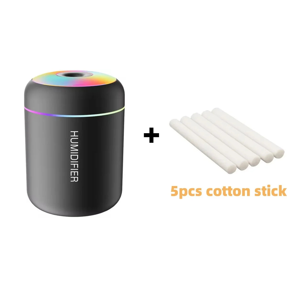 Compact Mini USB Air Humidifier & Aroma Diffuser - Loovy # 