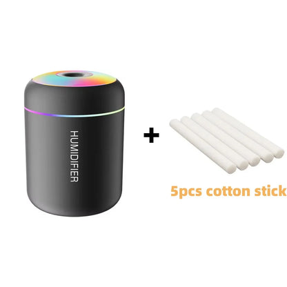 Compact Mini USB Air Humidifier & Aroma Diffuser - Loovy # 