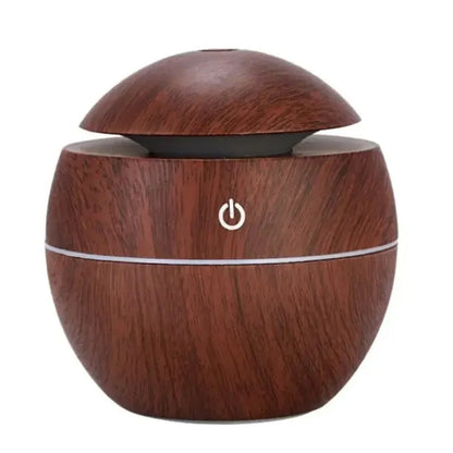 Mini USB Ultrasonic Wood Grain Aroma Diffuser & Air Humidifier - Loovy # 