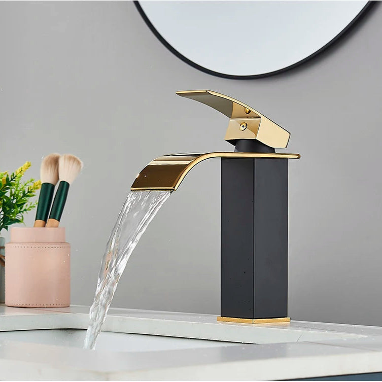 Waterfall Bathroom Basin Faucet – Elegant and Functional - Loovy # 