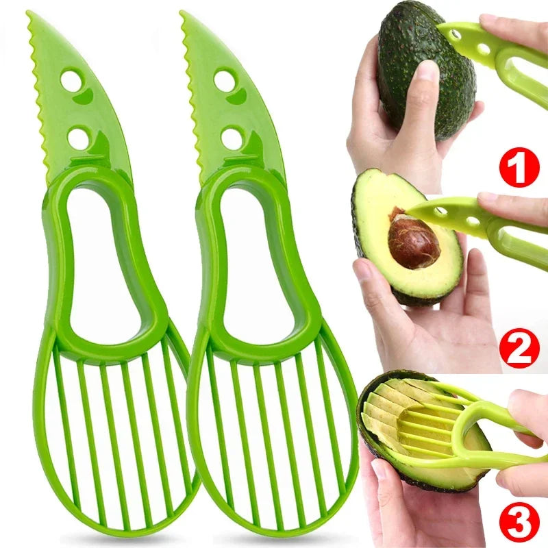 Multifunctional Fruit Cutter - Avocado Slicer, Corer, & More - Kitchen Gadget - Loovy # 