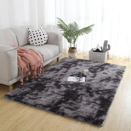 Modern Minimalist Rectangle Plush Carpet for Bedroom and Living Room - Loovy # 