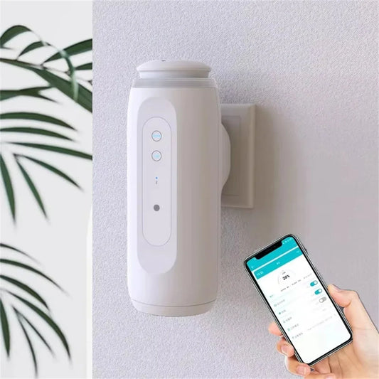 300m³ Wall Plug Aroma Diffuser – Smart Bluetooth-Controlled Fragrance Air Freshener - Loovy # 