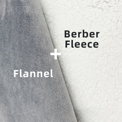 50x60 Inch Electric Heated Blanket – Soft Cashmere Throw with 6 Heating Levels & 4-Hour Auto-Off - Loovy # 