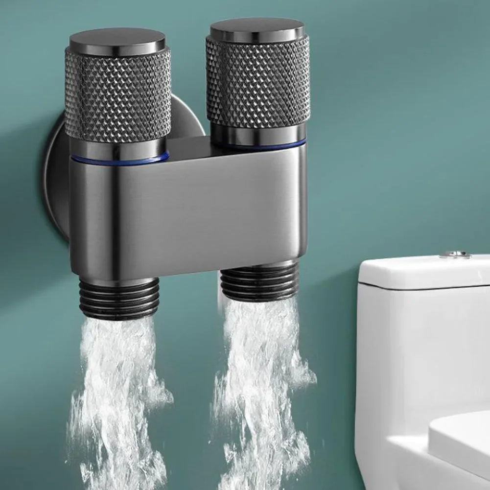 G1/2 Double Control Washing Machine Faucet – Durable and Versatile Bathroom & Kitchen Accessory - Loovy # 