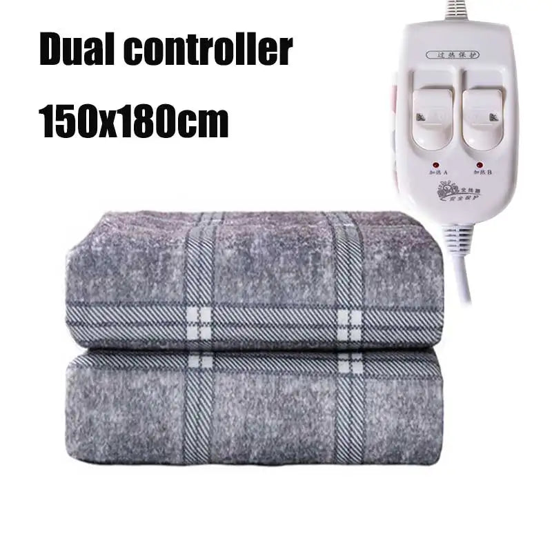 110-220V Electric Heated Blanket – Smart Control Thermal Blanket for Winter Comfort - Loovy # 