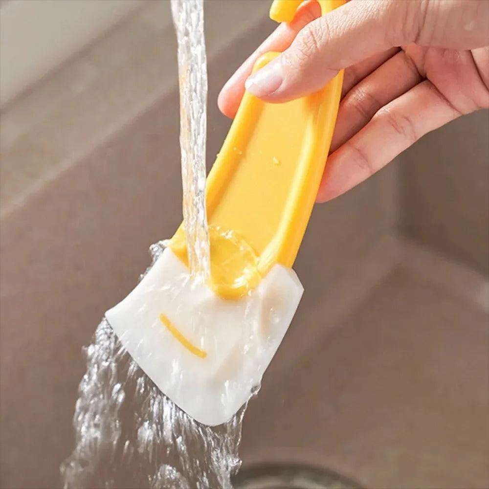 Silicone Spatula & Scraper - Multifunctional Kitchen Cleaning Tool - Loovy # 