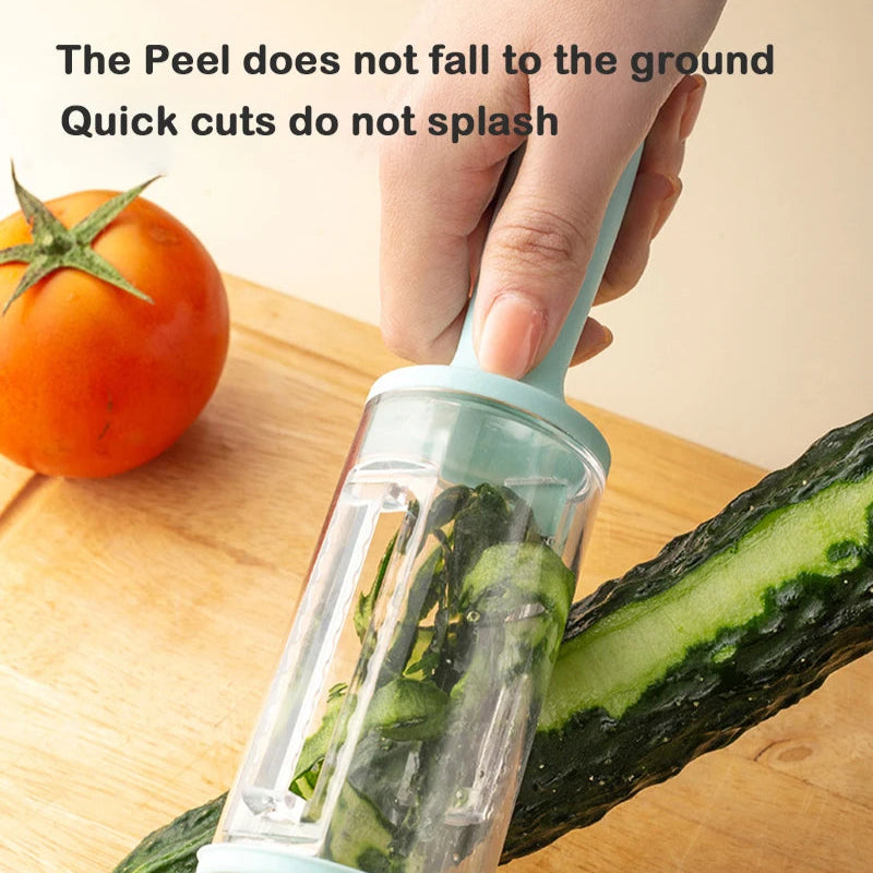 Multifunctional Peeler with Storage - Fish Scale Remover & Fruit/Vegetable Peeler - Loovy # 