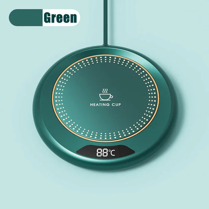 Thermostatic Heating Coaster - Keeps Drinks Warm with 3-Speed Control - Loovy # 