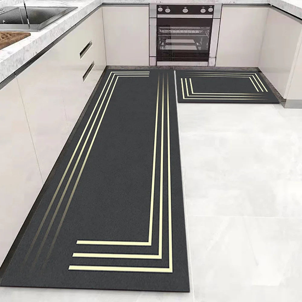 Soft Anti-Slip Kitchen Floor Mat, Carpet– Washable Long Hallway and Bedroom Rugs for Home Décor - Loovy # 